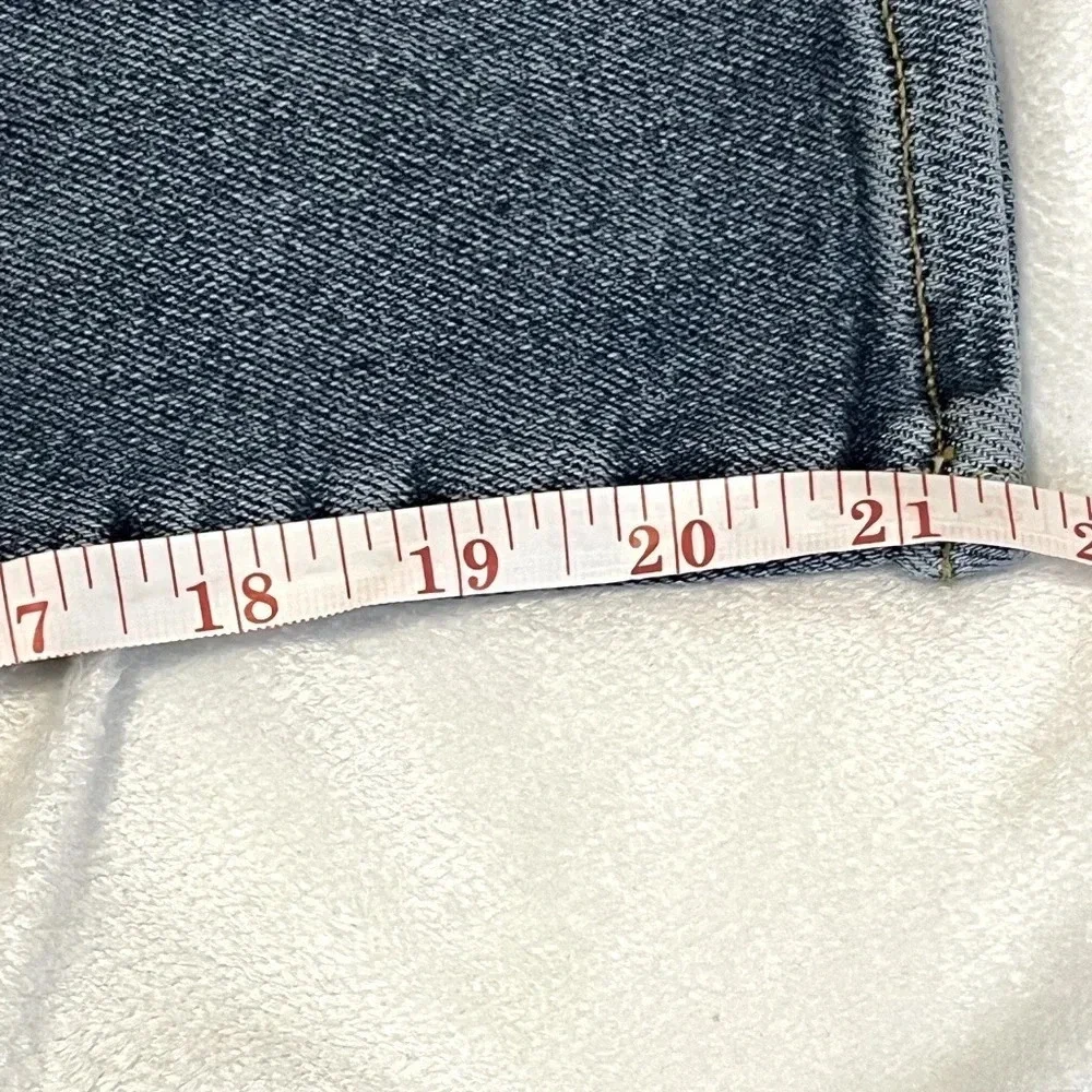 Guess big girls button up front skinny jeans hi waist stretch denim size 7 NWOT